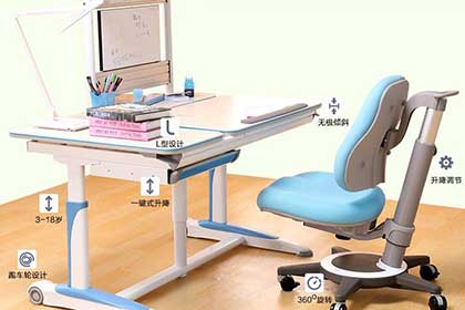 Intelligent study table and chair control scheme design